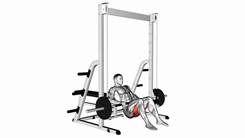 Hip Thrust en Máquina Smith