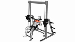 Smith machine press incline