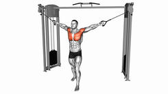 Cable machine high to low